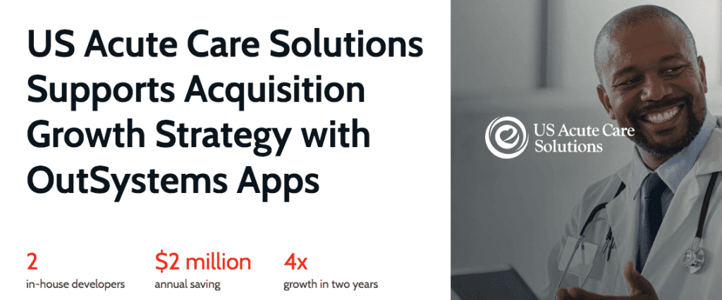 Case study example from OutSystems