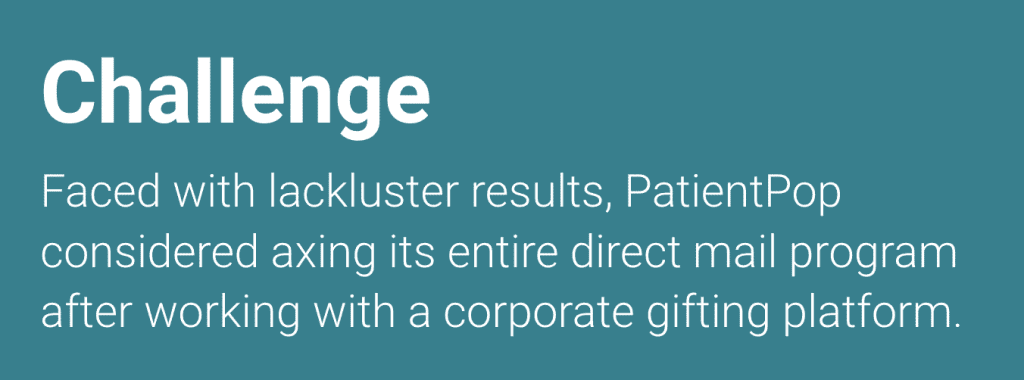 Challenge sample from Sendoso