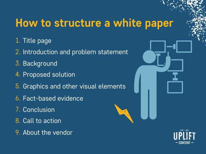 How to structure a white paper