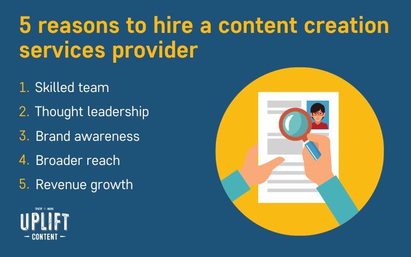 5 reasons to hire a content provider